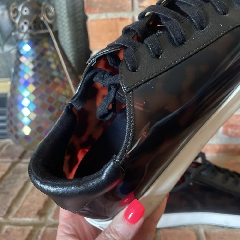 Katy Perry The Rizzo Leopard Print Sneakers